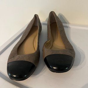 Ann Taylor flats, size 9, taupe